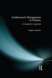 Buy Architectural Management in Practice
