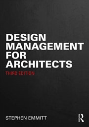 Buy Design Management for Architects