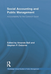 Buy Social Accounting and Public Management