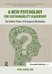Buy A New Psychology for Sustainability Leadership