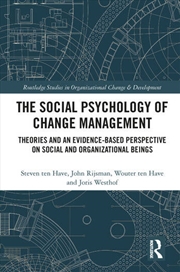 Buy The Social Psychology of Change Management
