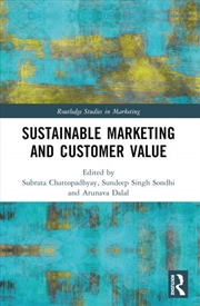 Buy Sustainable Marketing and Customer Value