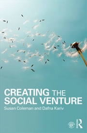 Buy Creating the Social Venture