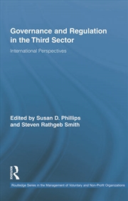 Buy Governance and Regulation in the Third Sector