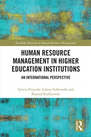 Buy Human Resource Management in Higher Education Institutions