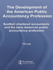 Buy The Development of the American Public Accounting Profession