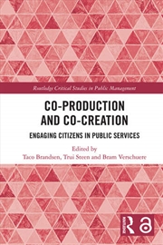 Buy Co-Production and Co-Creation