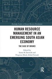 Buy Human Resource Management in an Emerging South Asian Economy