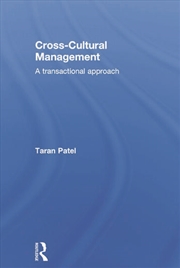 Buy Cross-Cultural Management