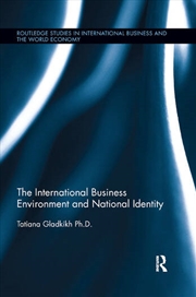 Buy The International Business Environment and National Identity