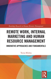 Buy Remote Work, Internal Marketing and Human Resource Management