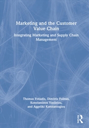 Buy Marketing and the Customer Value Chain