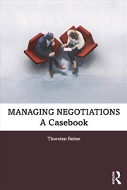 Buy Managing Negotiations
