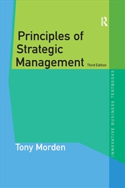 Buy Principles of Strategic Management