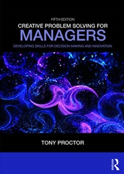 Buy Creative Problem Solving for Managers