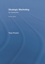 Buy Strategic Marketing