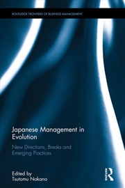 Buy Japanese Management in Evolution