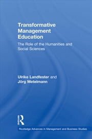 Buy Transformative Management Education