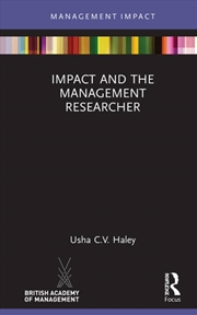 Buy Impact and the Management Researcher