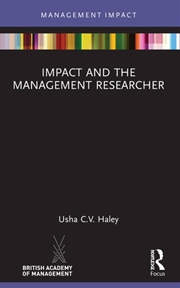Buy Impact and the Management Researcher