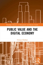 Buy Public Value and the Digital Economy