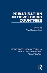 Buy Privatisation in Developing Countries