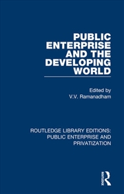 Buy Public Enterprise and the Developing World