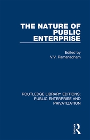 Buy The Nature of Public Enterprise