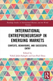 Buy International Entrepreneurship in Emerging Markets