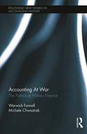 Buy Accounting at War