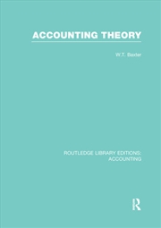 Buy Accounting Theory