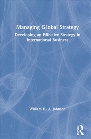 Buy Managing Global Strategy