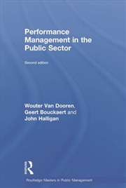 Buy Performance Management in the Public Sector