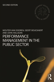 Buy Performance Management in the Public Sector
