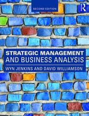 Buy Strategic Management and Business Analysis
