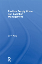 Buy Fashion Supply Chain and Logistics Management