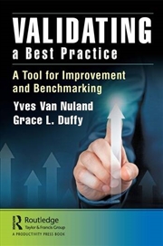 Buy Validating a Best Practice