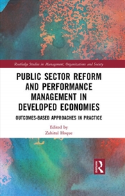 Buy Public Sector Reform and Performance Management in Developed Economies