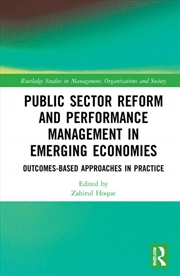 Buy Public Sector Reform and Performance Management in Emerging Economies