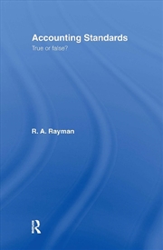 Buy Accounting Standards: True Or