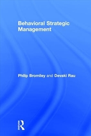 Buy Behavioral Strategic Managemen