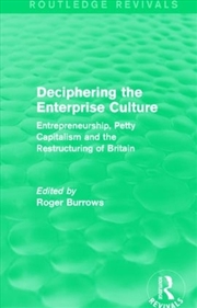 Buy Deciphering The Enterprise Cul