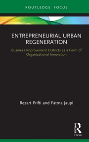 Buy Entrepreneurial Urban Regenera
