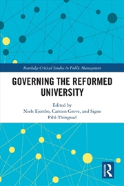 Buy Governing The Reformed Univers