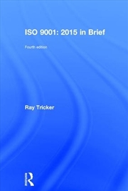 Buy Iso 9001:2015 In Brief