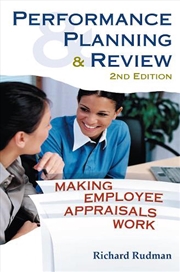 Buy Performance Planning And Revie