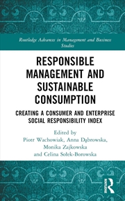 Buy Responsible Management And Sus