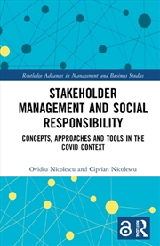 Buy Stakeholder Management And Soc