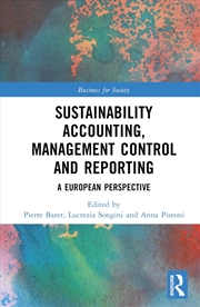 Buy Sustainability Accounting, Man