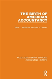 Buy The Birth Of American Accounta